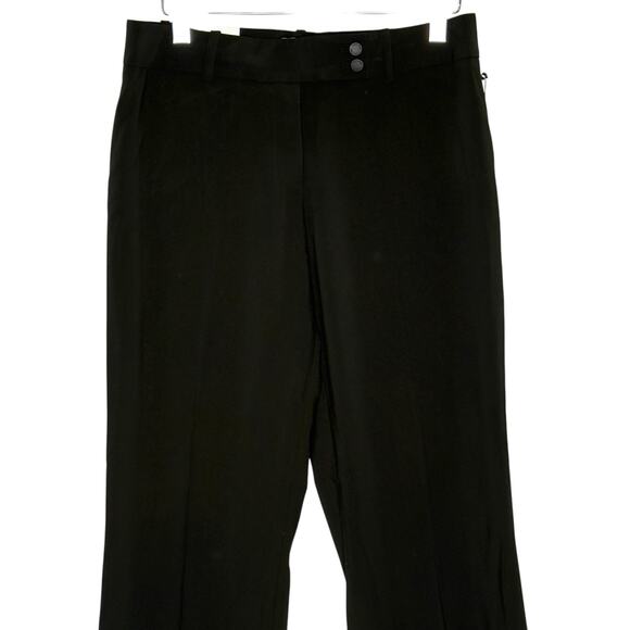 Calvin Klein Black Curvy Fit Roomy Hip Straight Leg Trouser Pants NEW Career - Picture 5 of 12